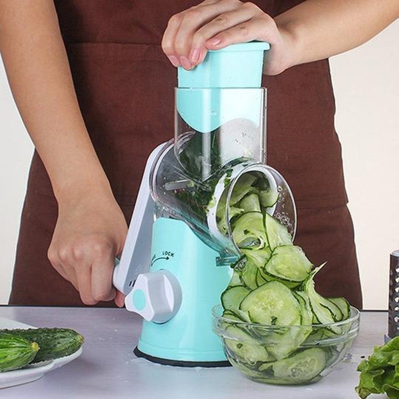 Premium 3-Blade Spiralizer – Effortless Vegetable Slicer for Healthy Meals
