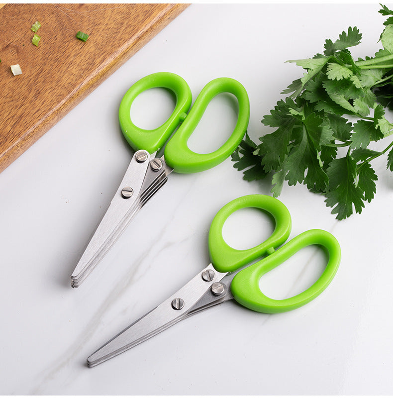 5-Blade Herb Scissors – Cut Fresh Herbs in Seconds