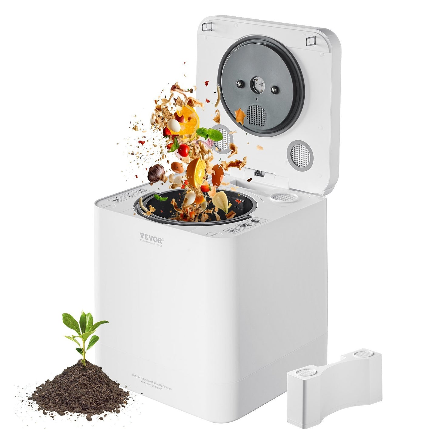 Smart Electric Kitchen Composter – 5L Food Recycler